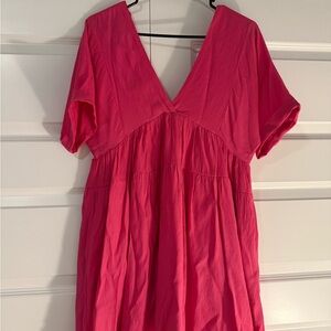 Pink dress